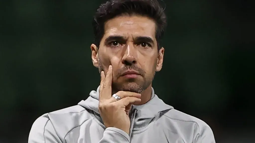 Abel Ferreira. foto: cesar  greco/palmeiras