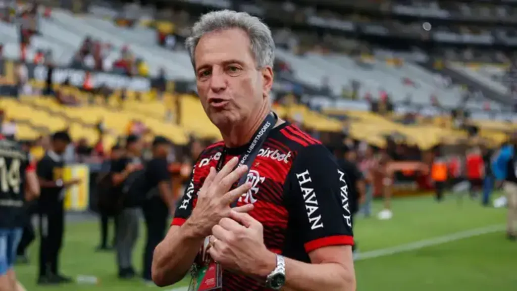 presidente Landim está investindo alto no Flamengo (Foto: Gilvan de Souza/CR Flamengo/Divulgação)