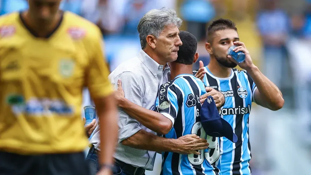 Gustavo Nunes ganhou a confiança de Renato no Grêmio (Foto: Lucas Uebel/Grêmio/Divulgação)