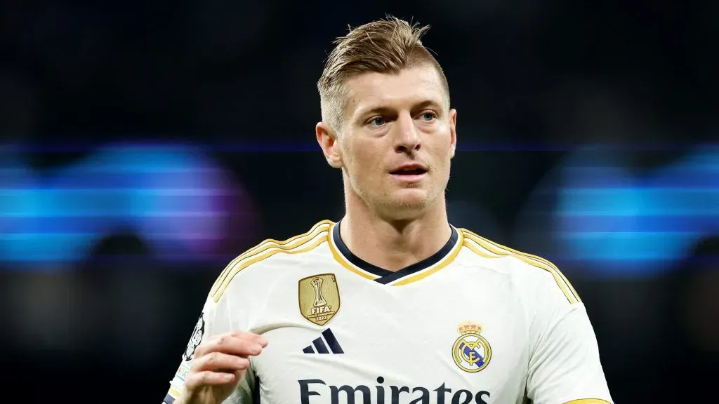 Toni Kroos foi exaltado por Ancelotti (Foto: Florencia Tan Jun/Getty Images)