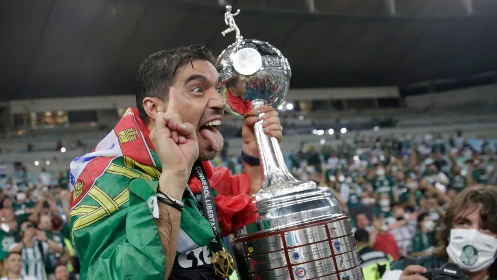 Abel Ferreira conquista Libertadores 2020 (Fofo by Ricardo Moraes – Pool/Getty Images)