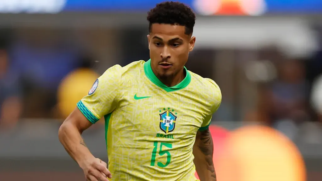 João Gomes pela Seleção Brasileira. (Foto: Buda Mendes/Getty Images)