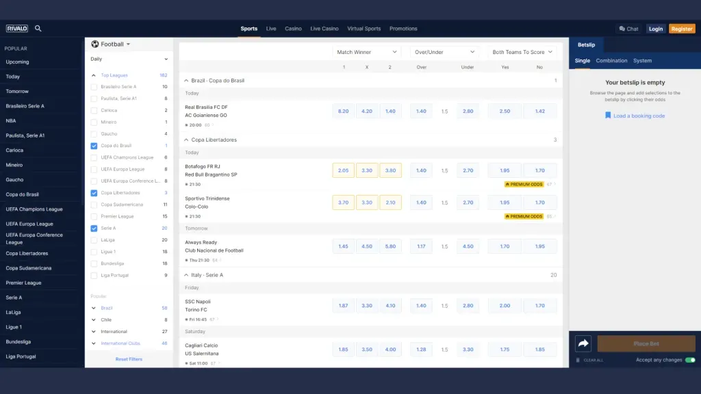 Rivalo-odds-premium