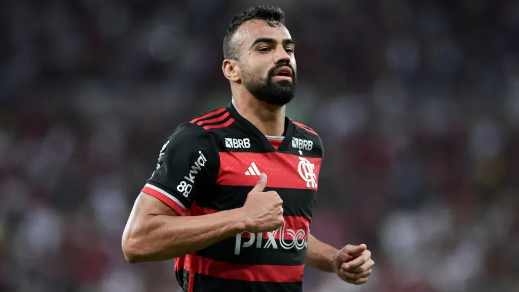 Fabrício Bruno pelo Flamengo em 2024