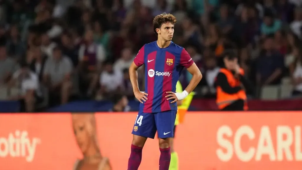 João Félix marcou 10 gols pelo Barça em 44 jogos. Foto: Alex Caparros/Getty Images