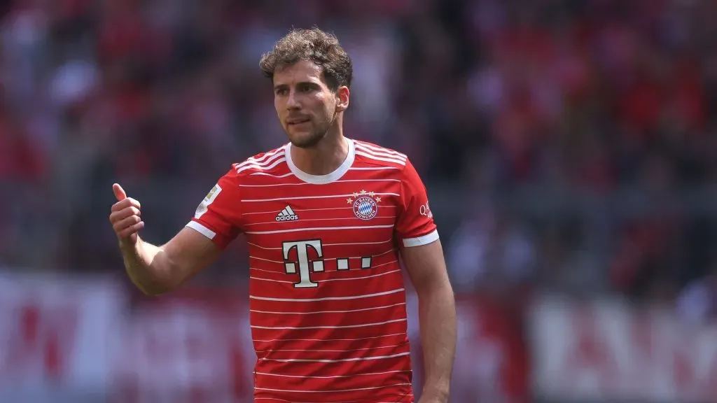 Leon Goretzka, jogador do Bayern de Munique. (Photo by Alexander Hassenstein/Getty Images)