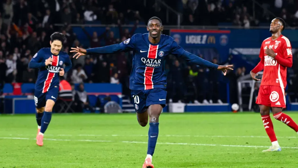 Ousmane Dembélé em partida pelo PSG (FOTO: IMAGO / PanoramiC)