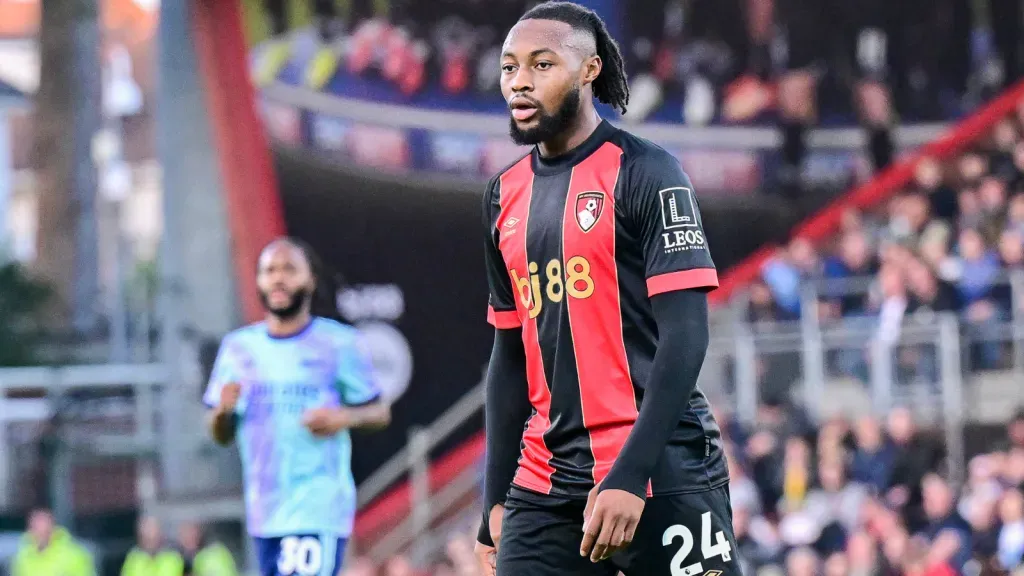 Antoine Semenyo em partida pelo Bournemouth (Foto: IMAGO / Focus Images)