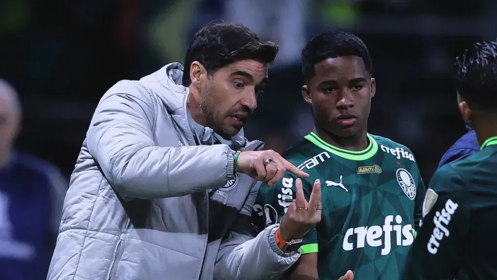 Abel e Endrick foram alguns destaques no título brasileiro pelo Palmeiras – Foto: Ettore Chiereguini/AGIF