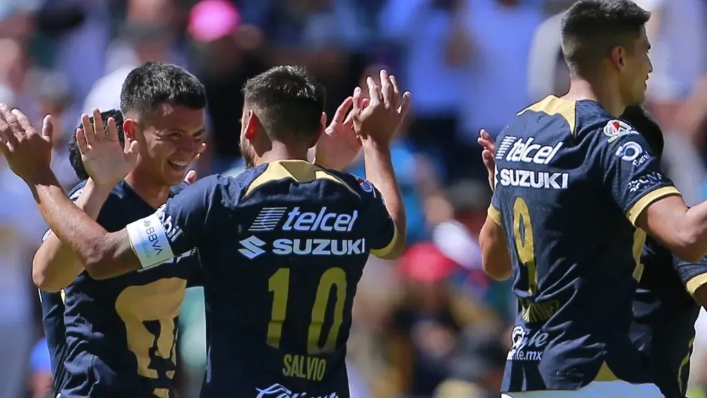Pumas UNAM goleó 3 a 0 a Puebla dos goles de Alí Ávila y uno de Memo Martínez (Jam Media)