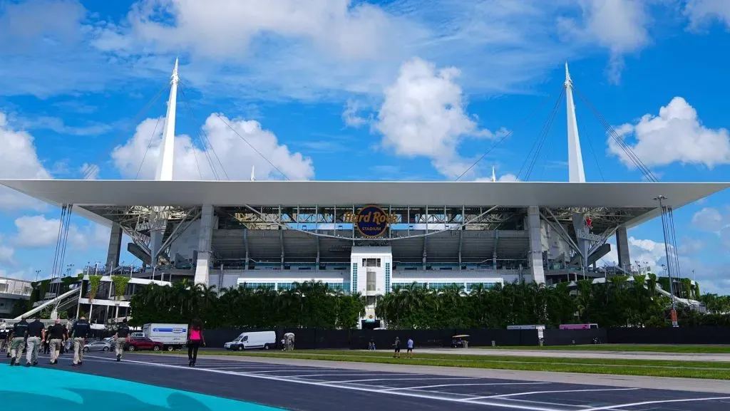 El Hard Rock Stadium fue elegido para la final de la Copa América 2024 (IMAGO)