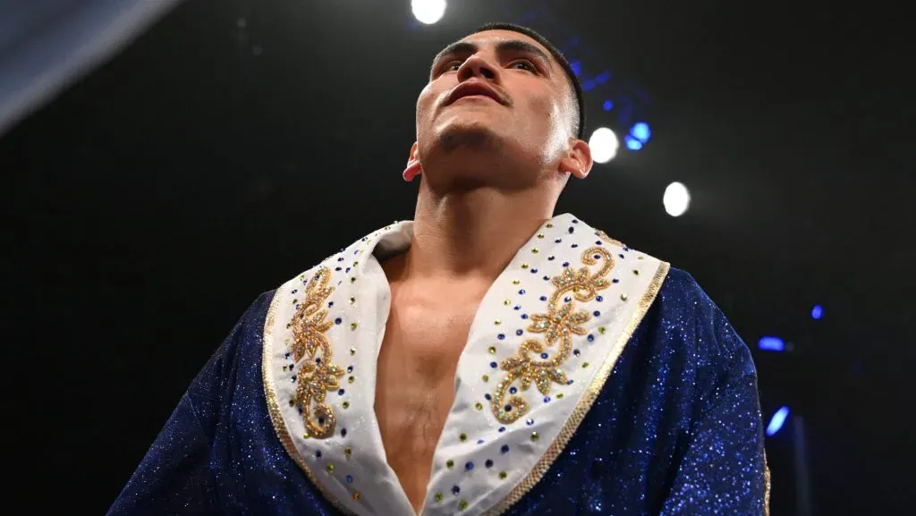 Vergil Ortiz Jr. se terminó imponiendo ante Serhii Bohachuk por decisión mayoritaria y se transformó en el campeón interino del CMB en los superwelter. (IMAGO)