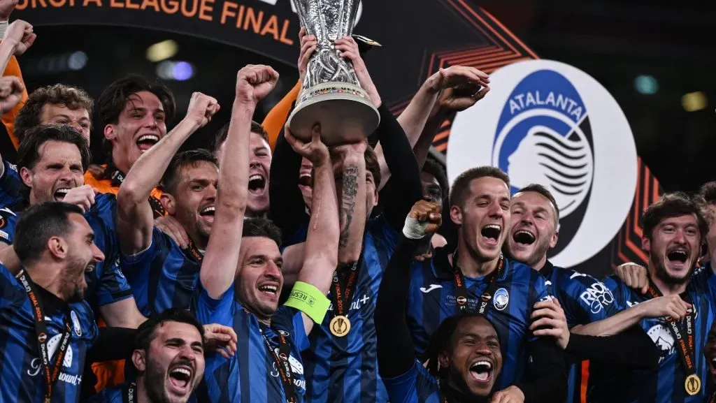 Atalanta fue campeón de la Europa League ante Bayer Leverkusen (IMAGO)