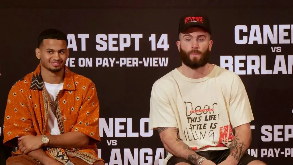 Grandes protagonistas como Rolly Romero o Caleb Plant estarán presentes en la previa de Canelo Álvarez vs. Edgar Berlanga. (GETTY IMAGES)