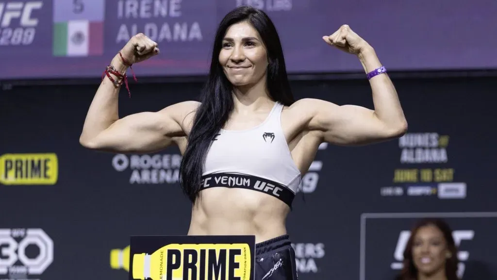 Irene Aldana enfrentará a la brasileña Norma Dumont en UFC 304. (IMAGO)