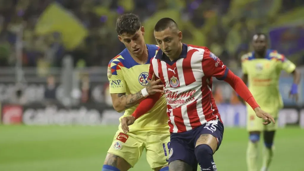 América y Chivas se enfrentaron por última vez en el Clausura 2024 de la Liga MX (IMAGO)