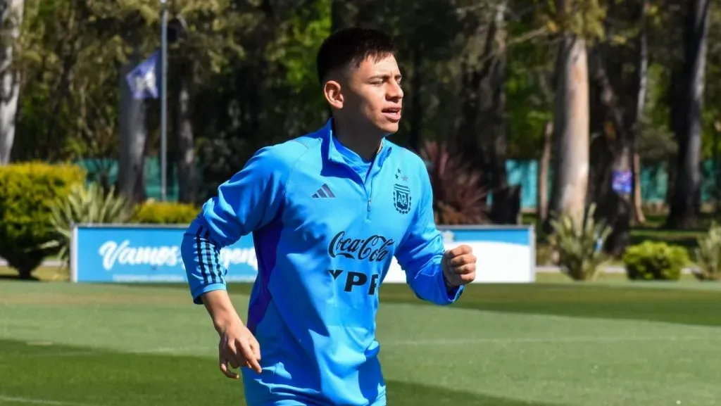 Claudio Echeverri representará a la Selección Argentina en el Mundial Sub 17.