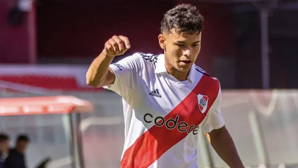 Valencia tiene contrato hasta diciembre de 2025 con River. Foto: Prensa River.