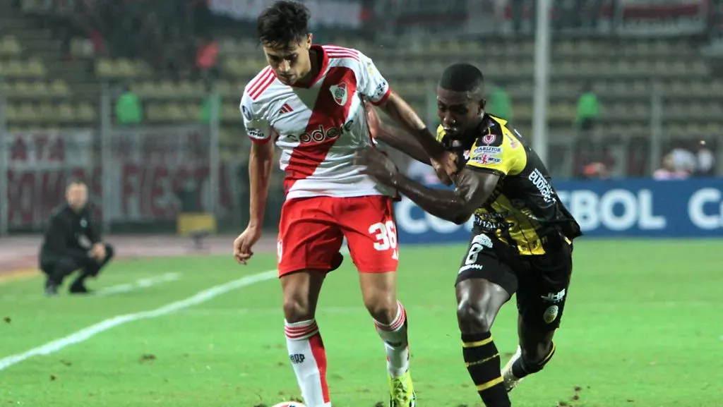 Raphael Claus dirigió el debut de River en esta Copa Libertadores.