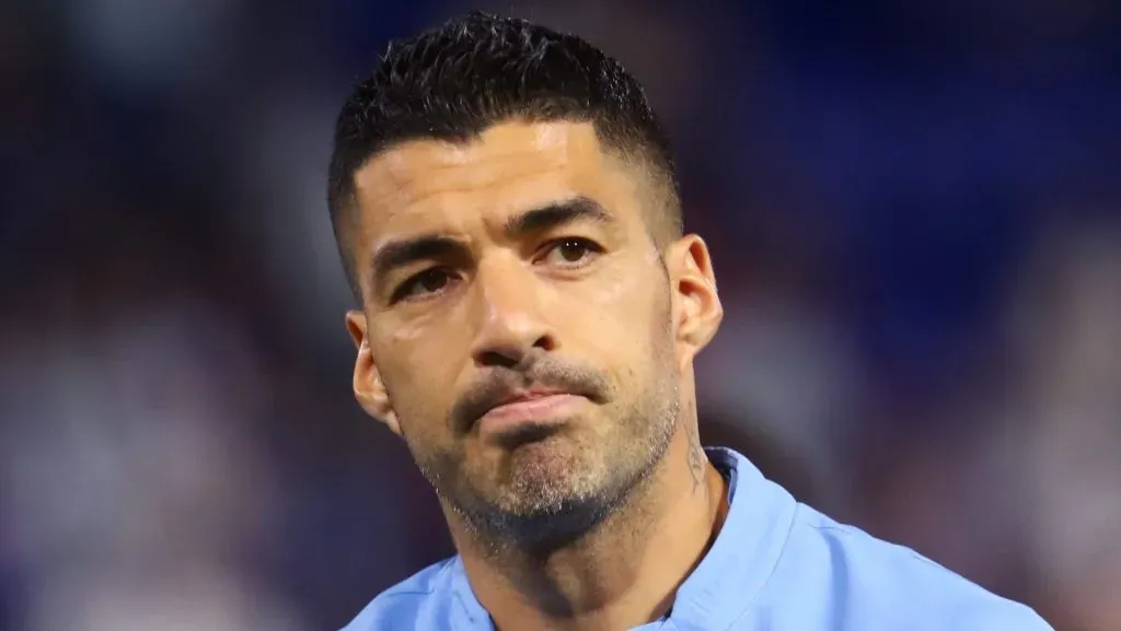 Luis Suárez está de saída do Grêmio. (Photo by Marcos Brindicci/Getty Images)