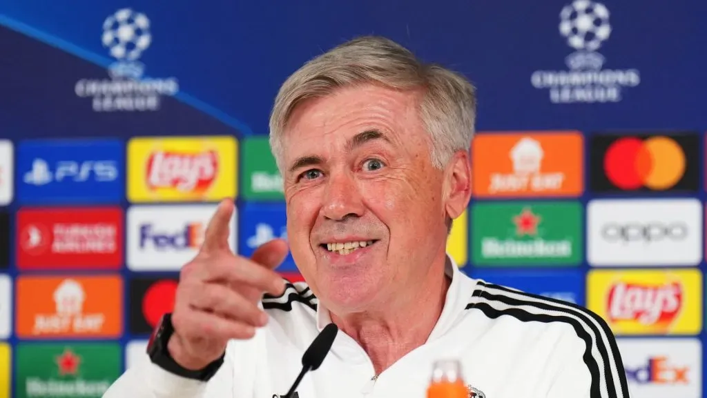 Real  Carlo Ancelotti  (Photo by Angel Martinez/Getty Images)