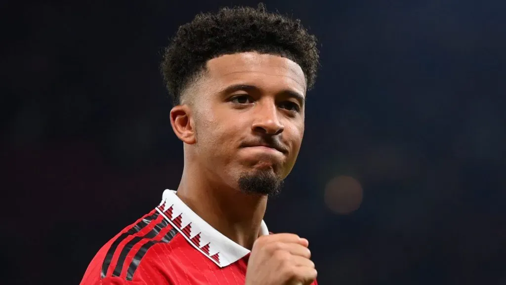 Manchester United e Juventus podem fechar troca de jogadores envolvendo Sancho (Photo by Michael Regan/Getty Images)