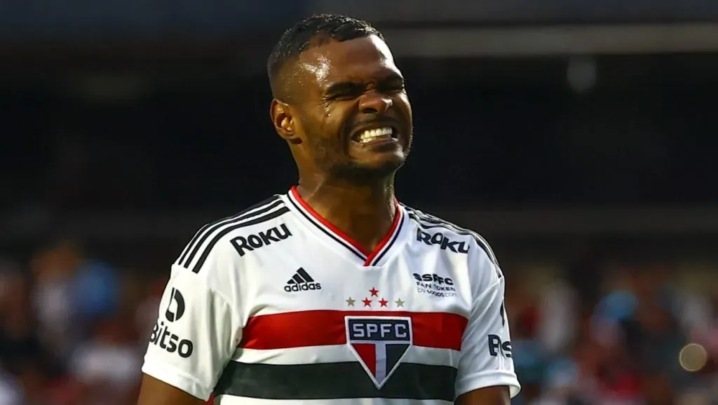 Nikão está emprestado pelo São Paulo ao Cruzeiro desde o início do ano. Foto: Marcello Zambrana/AGIF.