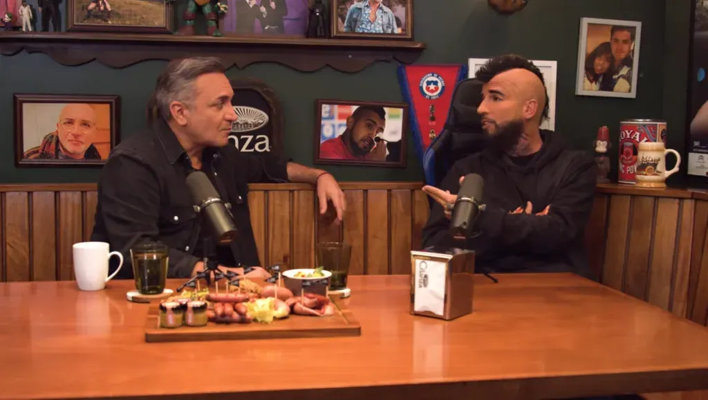 Luis Jara entrevistó al Vidal de Kramer. Foto: Youtube