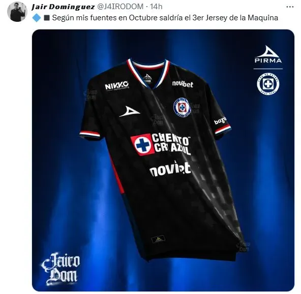 Filtran cómo será la tercera equipación que tendrá Cruz Azul (X)
