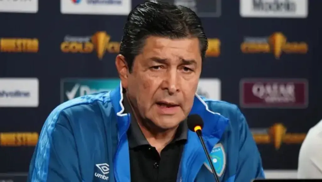 Luis Fernando Tena, DT de la Selección de Guatemala