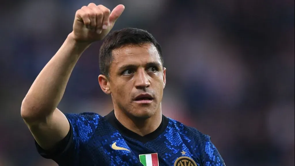 Alexis Sánchez se acerca al Inter de Milán, aunque depende de la salida de Joaquín Correa. Foto: Getty Images.