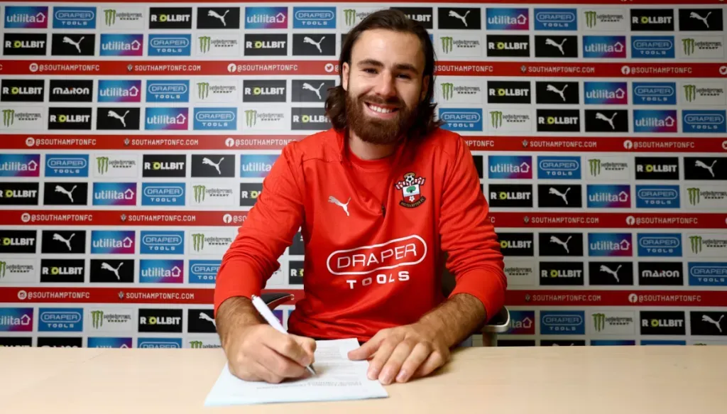 Ben Brereton Díaz llega al Southampton aplaudido por la Premier League. Foto: Comunicaciones Southampton.