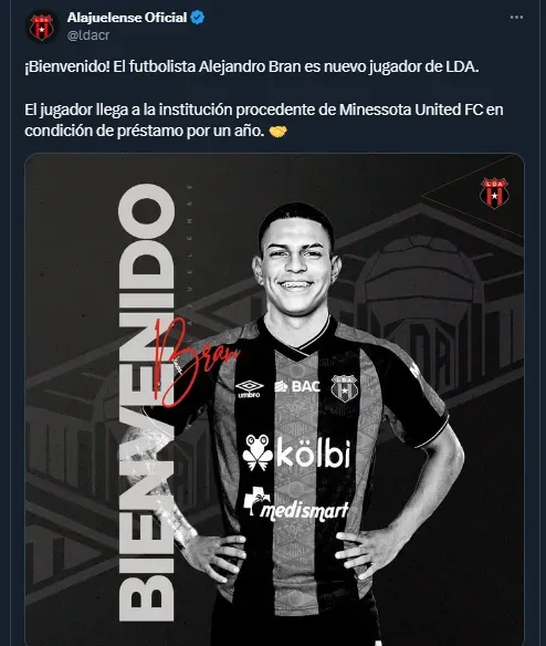 Alejandro Bran – Alajuelense