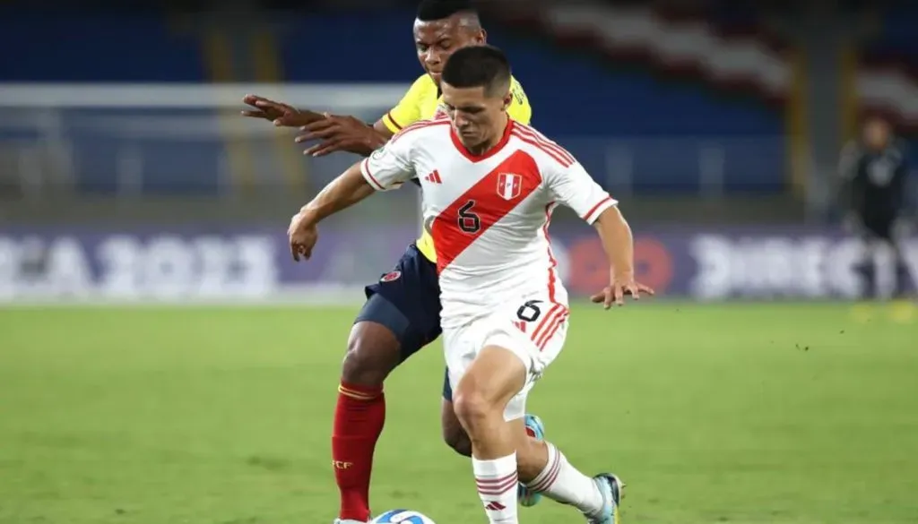 Cabellos jugando por Perú. (Foto: Selección Peruana Prensa)