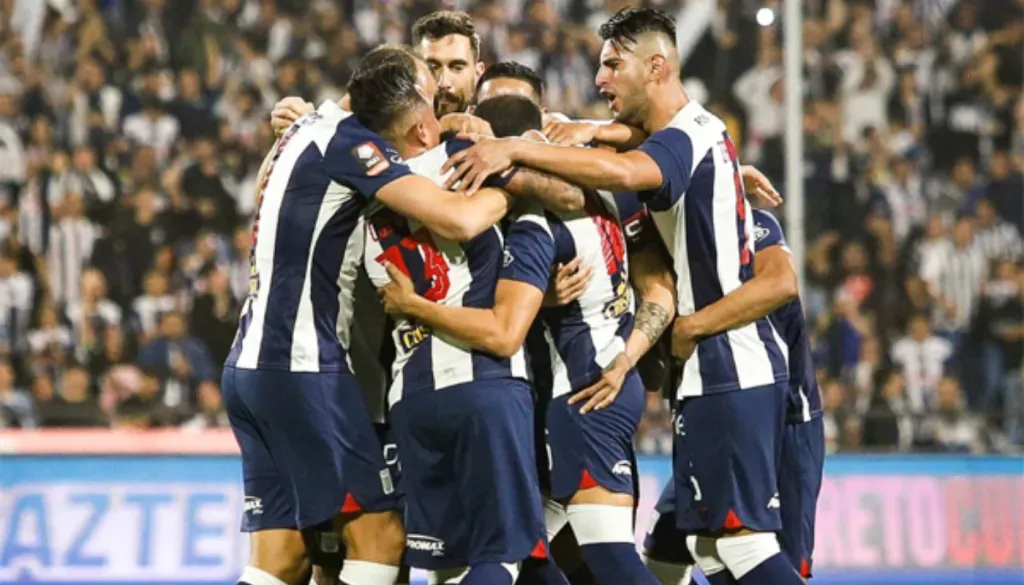 Alianza festejando un gol. (Foto: Alianza Lima Prensa)