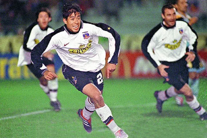 Nicolás Córdova en Colo Colo. Crédito: Archivo.