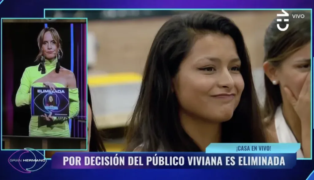La reacción de Viviana al dejar para siempre Gran Hermano Chile. Foto: Chilevisión.