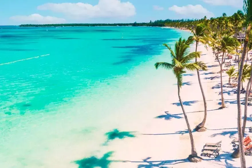 O paraíso caribenho de Punta Cana e suas praias maravilhosas aguardam os jogadores