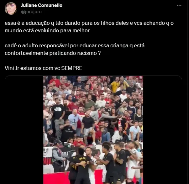 Vini Jr. Tweet 1