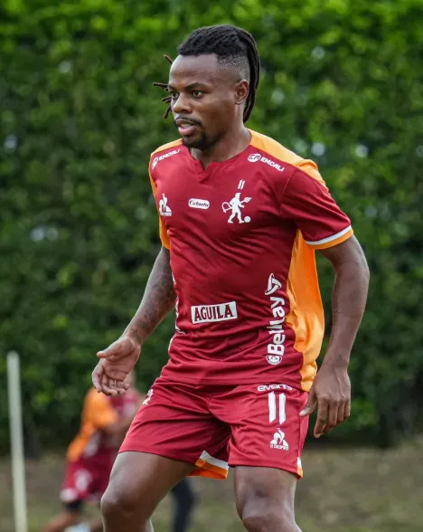 Jhon Murillo en Cascajal. Foto: Oficial América de Cali