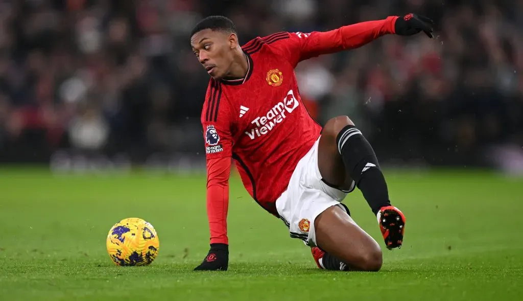 Anthony Martial, de flojo presente en Manchester United. (Foto: Getty)