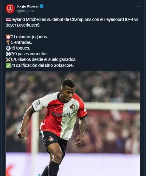 Jeyland Mitchell – Feyenoord