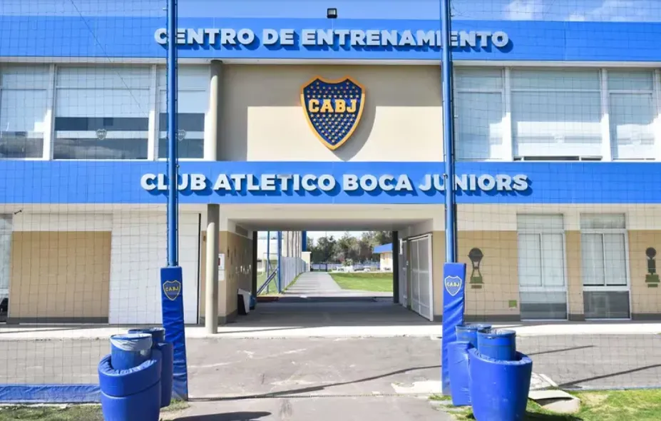 Los jugadores de Boca se entrenan diariamente en Ezeiza. (Boca Juniors)