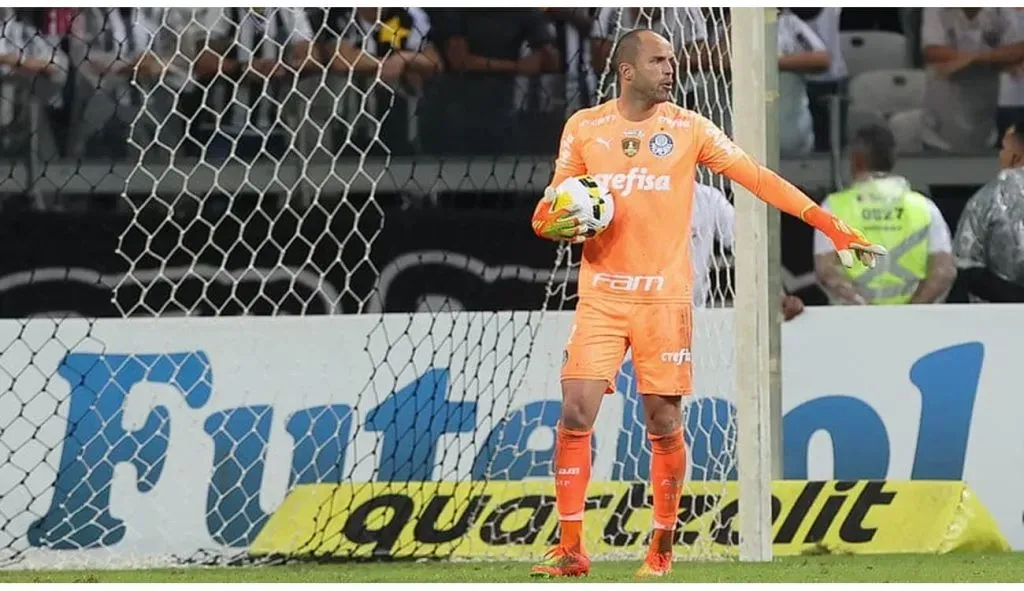 Marcelo Lomba em ação pelo Palmeiras – Foto: Cesar Greco/Palmeiras