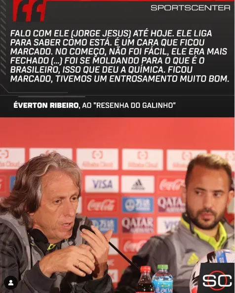 Declaração de Éverton Ribeiro