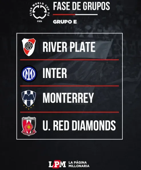 El grupo de River en el MDC 2025.