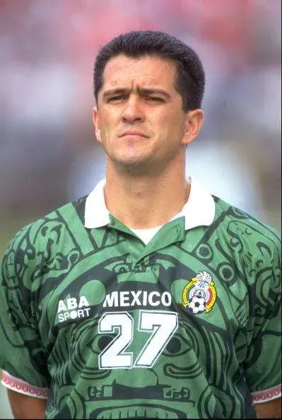 Carlos Hermosillo, en la Selección Mexicana.