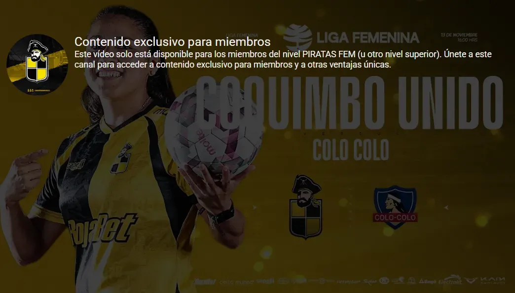 Imagen: Canal de Youtube de Coquimbo Unido