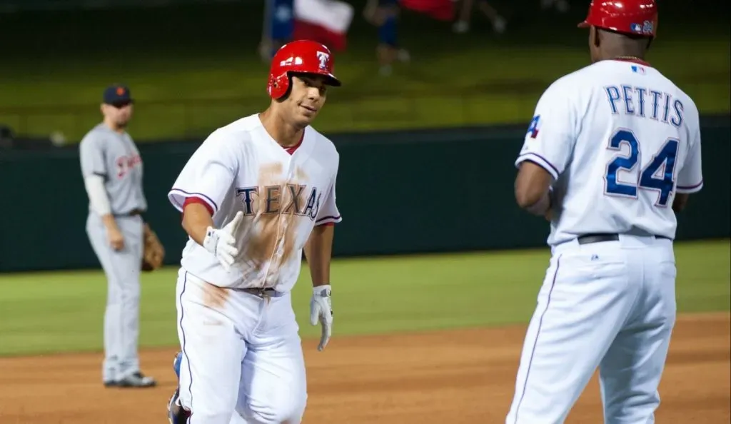 Carlos Peña fue “roomie” de A-Rod en su paso del 2001 con Rangers (Foto: Getty Images – 2014)