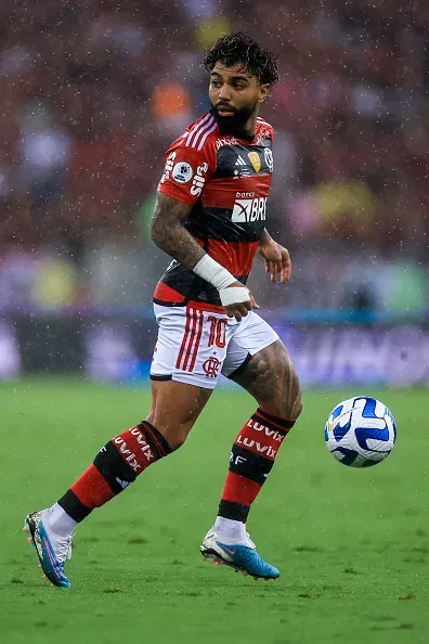 Gabigol atuando no Flamengo. Foto: Buda Mendes/Getty Images